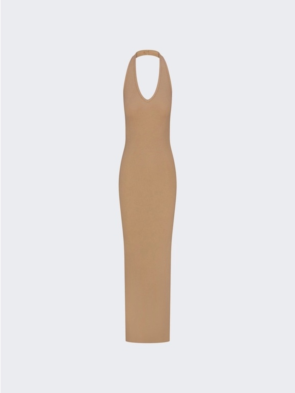 NWT Eterné Halter Maxi Dress (Taupe XS)
